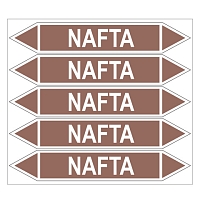 Značení potrubí, nafta